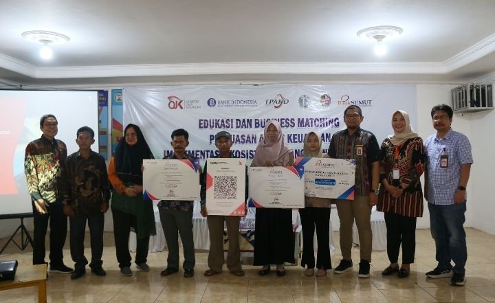 OJK Sumut Dorong Perluasan Inklusi Keuangan di Desa Sarang Burung.