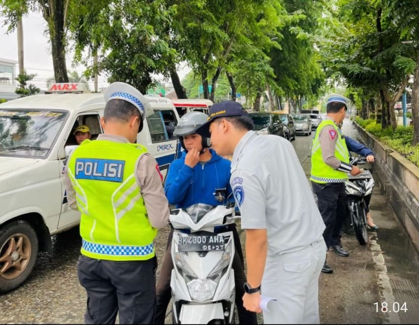 Polda Sumut Gelar Operasi Gabungan Sadar Pajak Kendaraan Bermotor