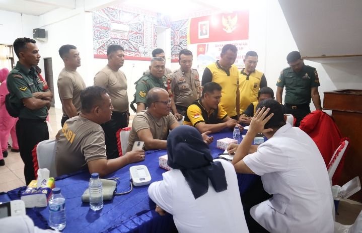 Polres Asahan Gelar Donor Darah Dalam Rangka Memperingati Hari Bhayangkara Ke 78