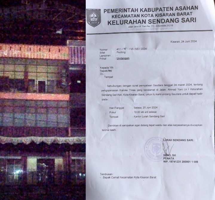 Musyarawah ke 3 Antara Pengusaha Karaoke Three Dengan Warga Setempat Tidak Ada Titik Temu