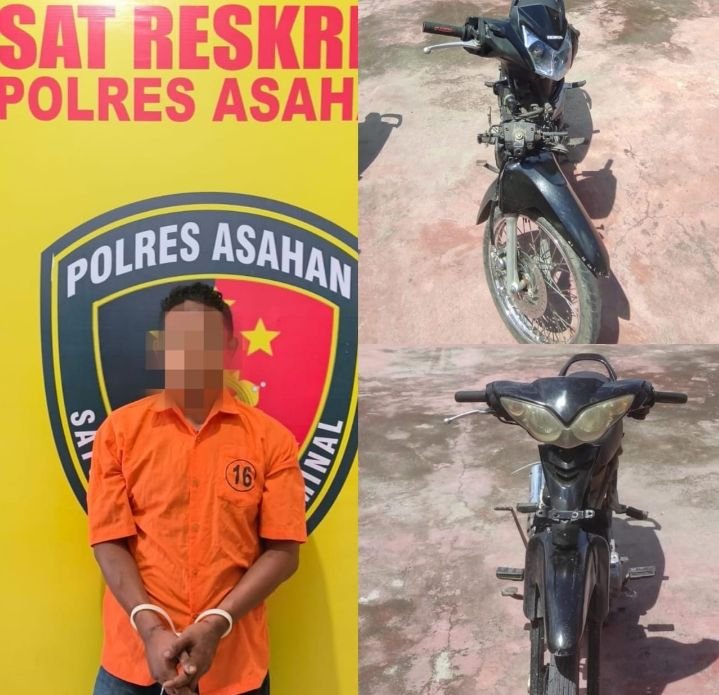 Residivis Ranmor Berhasil Ditangkap Unit Jatanras Reskrim Polres Asahan