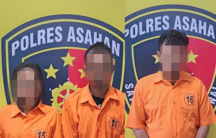 Sepasang Kekasih Nekat Curanmor, Berhasil Ditangkap Tim Jatanras Polres Asahan.