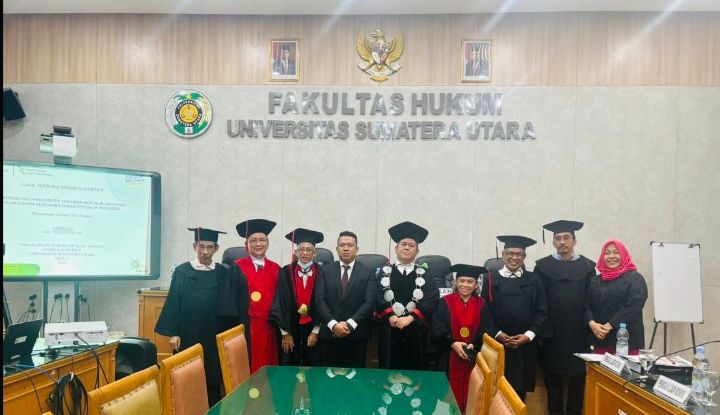 Andryan, Dosen FH UMSU Raih Gelar Doktor