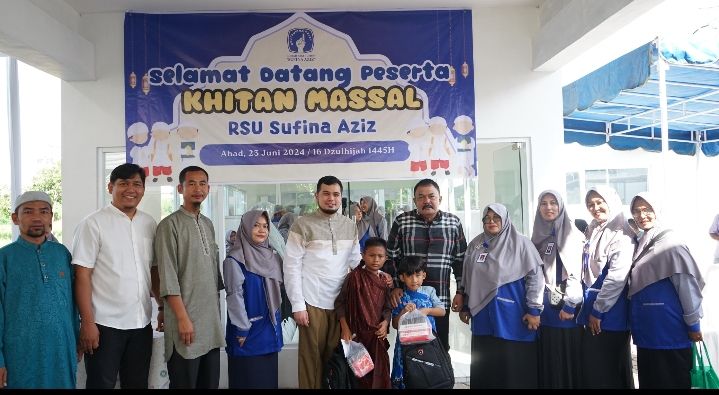 RSU Sufina Aziz Laksanakan Khitan Massal Diikuti 147 Anak