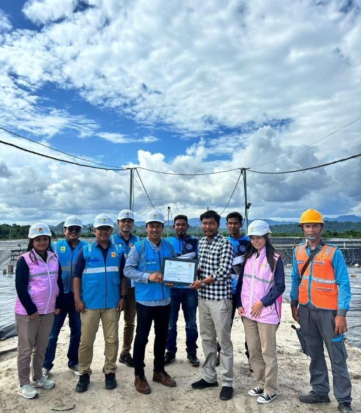 PT Azzahra Bersaudara Shrimp, Pioneer Tambak Udang Dengan Renewable Energy Certificate Pertama di Sibolga