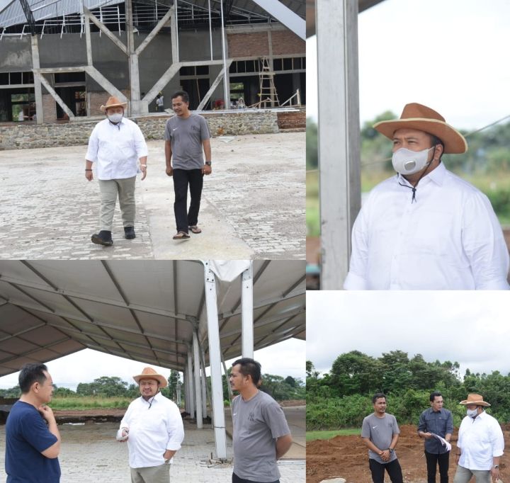 Bupati Dolly Pasaribu Tinjau Kesiapan Pembangunan Gedung Astaka dan Infrastruktur Penunjang