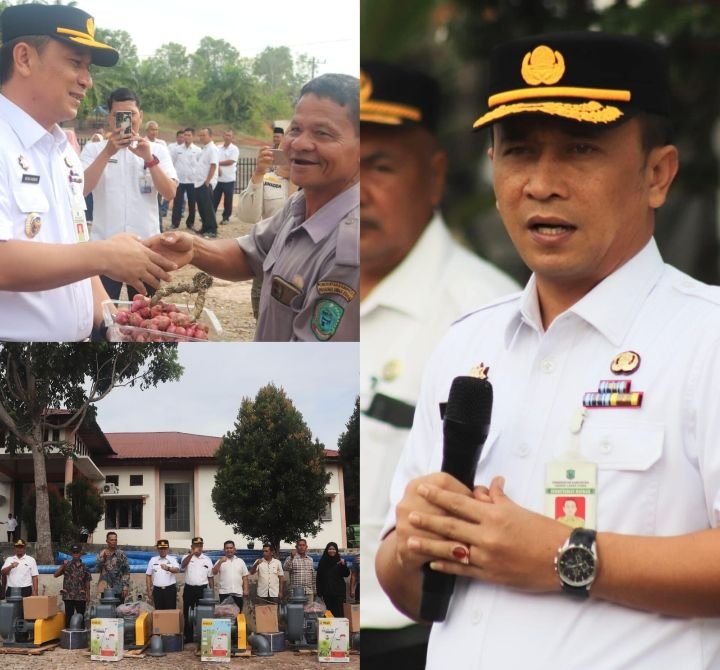 Pj Bupati Paluta Serahkan Bantuan Alsintan