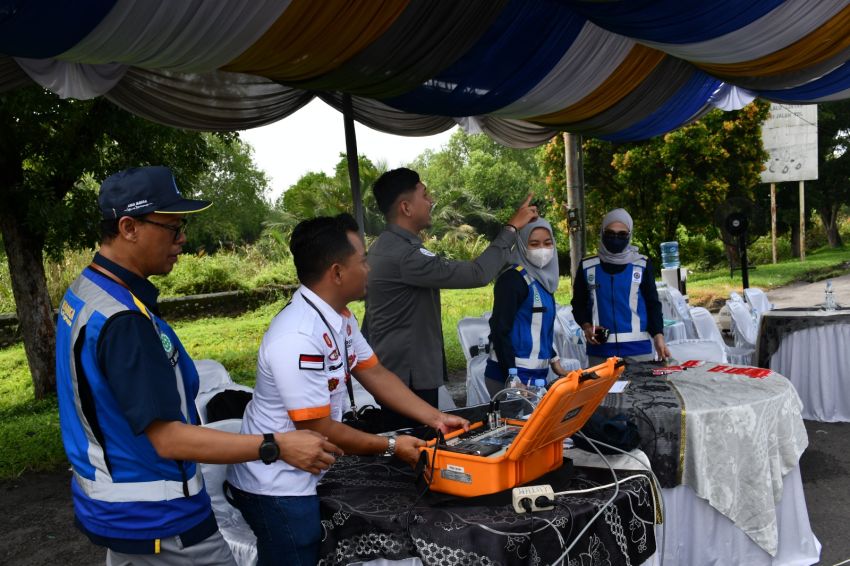 Jasamarga Nusantara Tollroad Regional Division Gelar Operasi Over Dimension Overload (ODOL) Di Jalan Tol Belawan-Medan-Tanjung Morawa