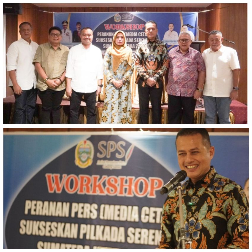 Hadiri Workshop Peranan Pers Sukseskan Pilkada, Ijeck: Pers Bisa Mengguncang Suasana