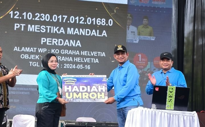 Capaian PBB-P2 Alami Lonjakan, Pj Bupati Apresiasi Wajib Pajak