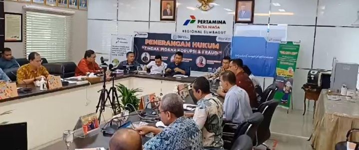 Pertamina Patra Niaga Regional Sumbagut Gelar Penyuluhan Awareness Tindak Pidana Korupsi dan Kecurangan