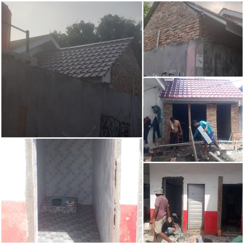 Proyek Pengerjaan Renovasi Kamar Mandi SDN 066055 Dinas Tarukim Medan Diduga Syarat Korupsi