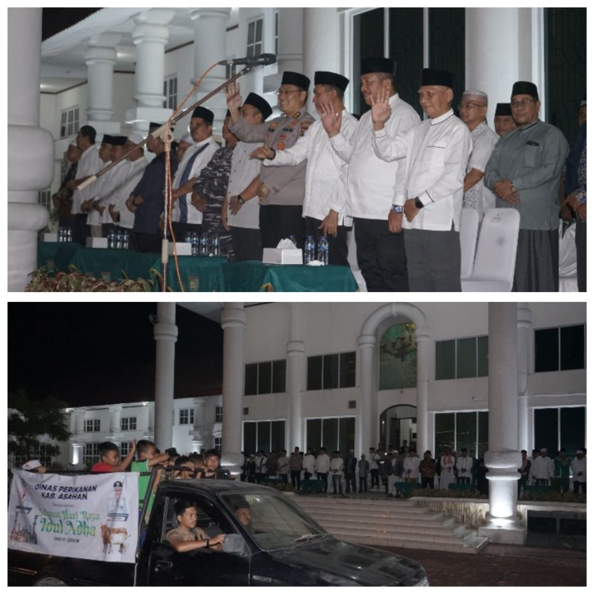 Pemkab Asahan Buka Puasa Bersama Serta Gelar Pawai Takbir Menyambut Hari Raya Idul Adha 1445 Hijriah