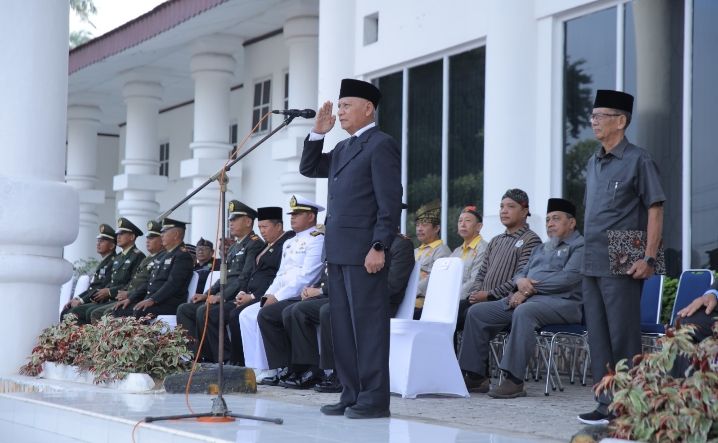 Bupati Asahan Pimpin Upacara Hari Kelahiran Pancasila