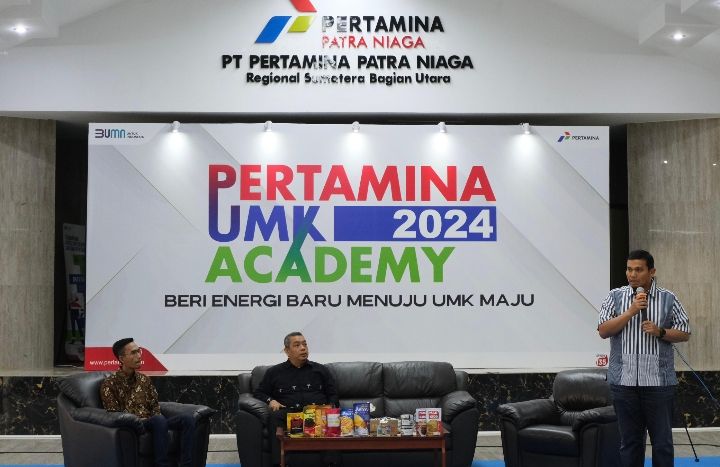Pertamina Patra Niaga Regional Sumbagut Buka Pelatihan Perdana Pertamina UMK Academy 2024