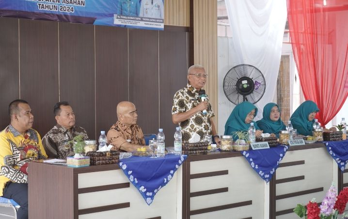 Bupati Asahan Buka Rakornis TP. PKK di Kecamatan Air Batu