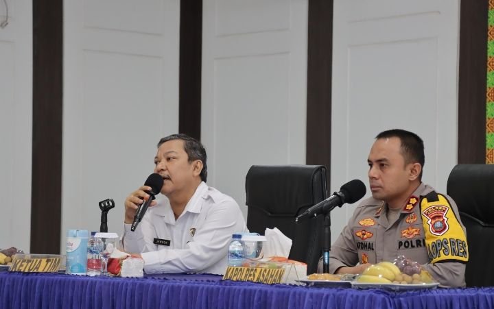 Kunjungan Tim Itwasda Polda Sumut Dalam Rangka Pengawasan Ops Pekat Toba 2024