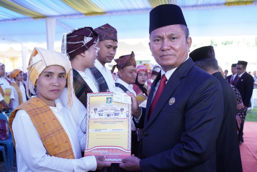 Sebanyak 4.395 Orang ASN P3K Di Lingkungan Pemkab Simalungun Telah Terima SK Pengangkatan dan  Dilantik