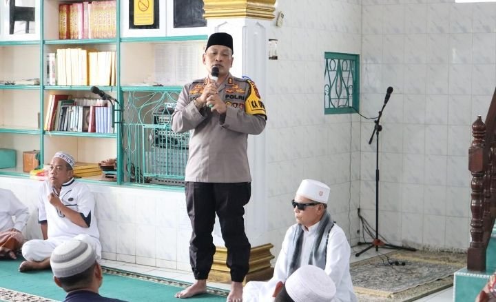 Kapolres Padangsidimpuan Gelar Jum'at Curhat di Masjid Al-Manar