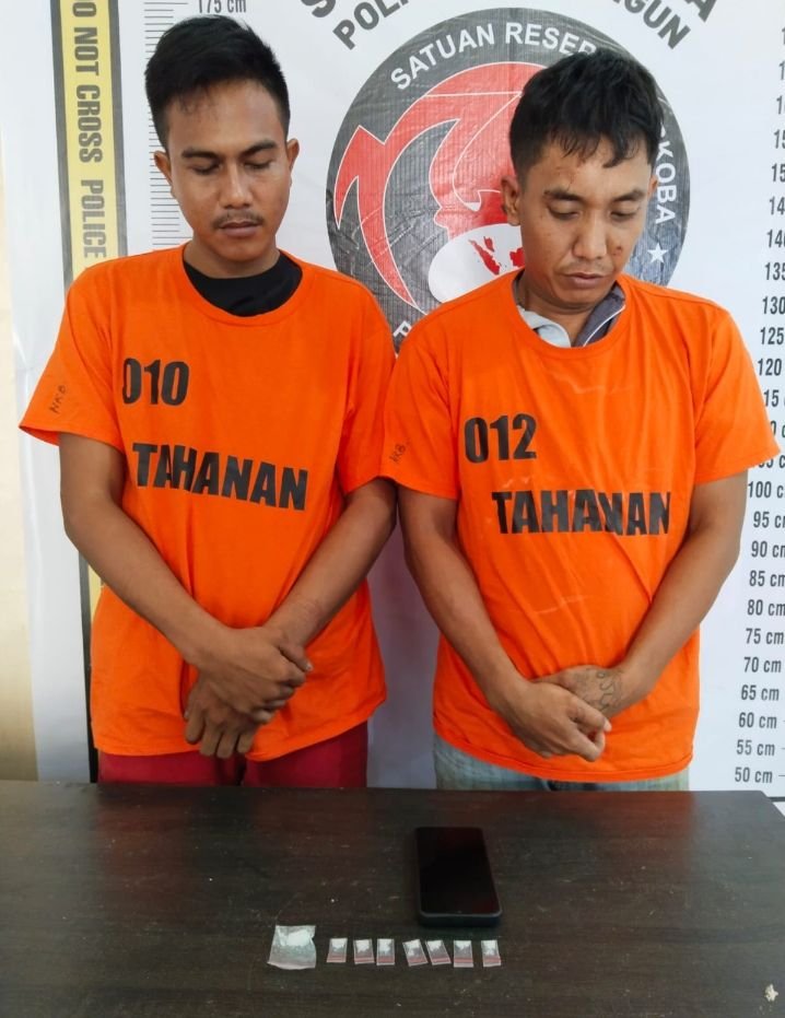 Polres Simalungun Grebek Kampung Narkoba,