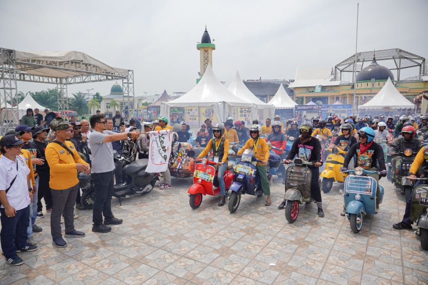 Bobby Nasution Ingin Rasa Solidaritas dan Kekeluargaan Anak-Anak Vesva Tertanam di Masyarakat