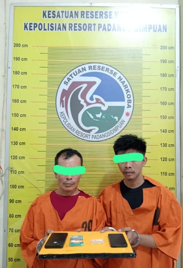 Tim Satresnarkoba Polres Padangsidimpuan Tangkap Dua Pelaku Narkotika Jenis Ekstasi di Gg Sawo Bincar