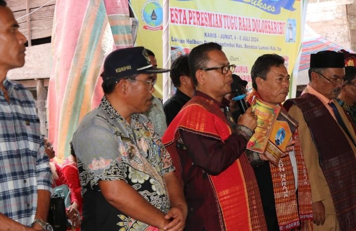 Bupati Toba : Keturunan Bersatu Saling Membantu