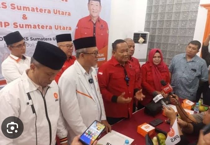PKS dan PDIP Buka Peluang Koalisi di Pilgub Sumut, Keduanya Sudah Usulkan Nama Edy Rahmayadi ke Pusat