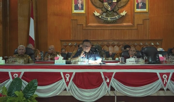Bupati Asahan Sampaikan Nota Keuangan dan Rancangan Perda Tentang APBD Kabupaten Asahan TA 2025