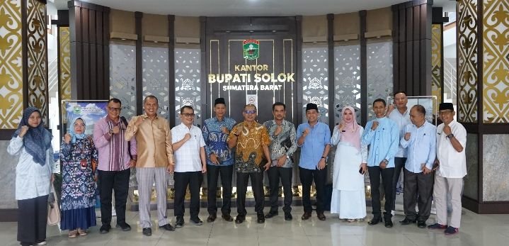 Kunjungan Anggota Komisi I DPRD Kabupaten Kepulauan Mentawai di Kabupaten Solok Diterima Pemerintah Kabupaten Solok.