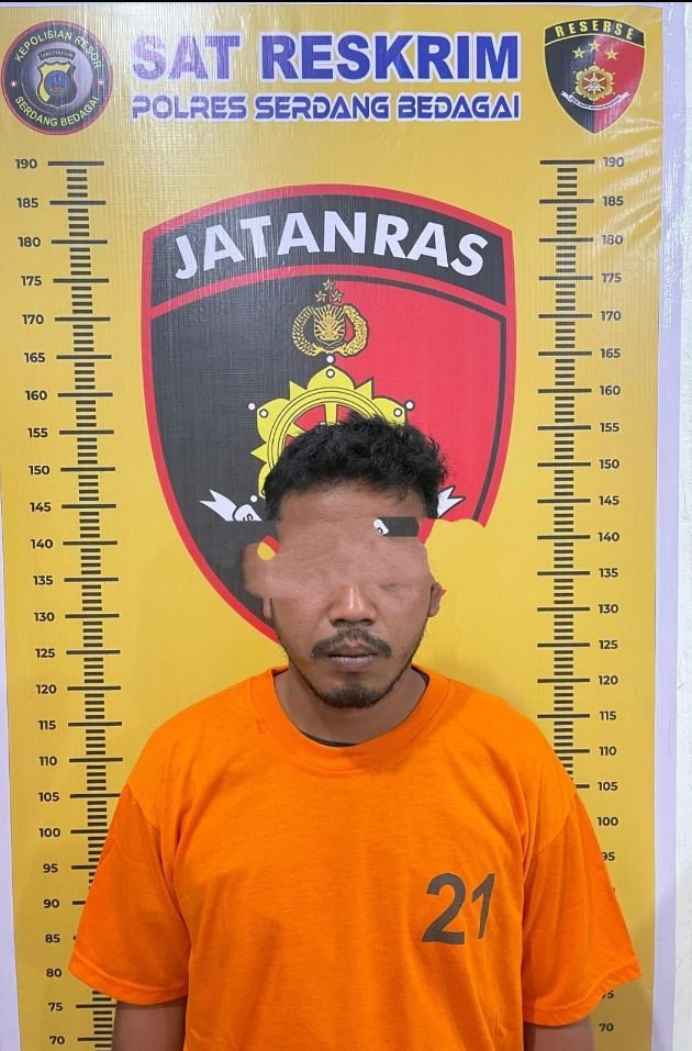 Curi Sepeda Motor Di Sergai Dua Pria Warga Kota Medan Digelandang Ke Mapolres Sergai