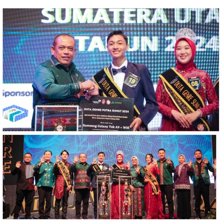 Kepala Perwakilan BKKBN SUMUT Berdama Pj Gubernur Sumut Hadiri Grand Final Apresiasi Duta dan Jambore Ajang Kreativitas Genre Sumut Tahun 2024