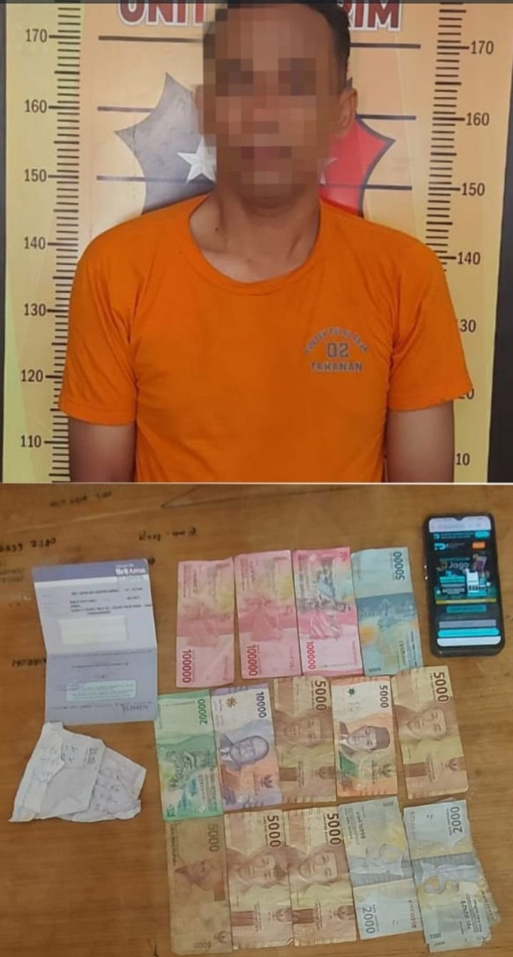 Polsek Pulau Raja Polres Asahan Berhasil Amankan Penjual Togel