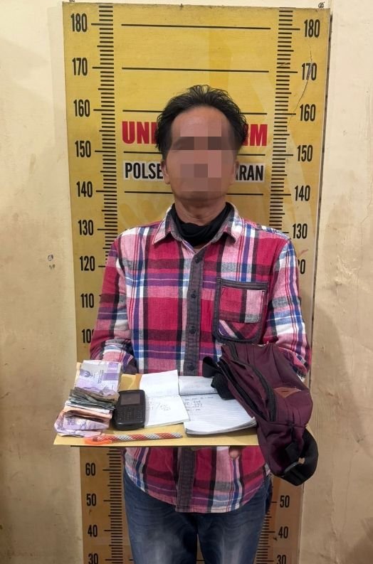 Polsek Kota Kisaran Timur Polres Asahan Berhasil Amankan Seorang Penjual Togel