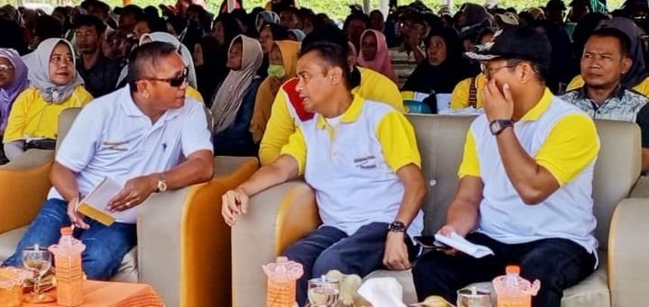 Pemkab Gelar Marharoan Bolon di Kecamatan Gunung Malela dan Silahturahmi dengan Masyarakat