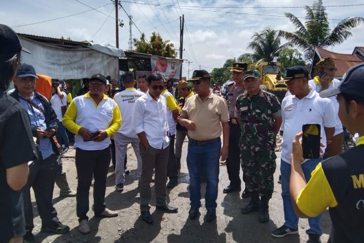 Mewakili Kapolres Simalungun Kapolsek Tanah Jawa Hadiri Marharoan Bolon di Hutabayu Raja