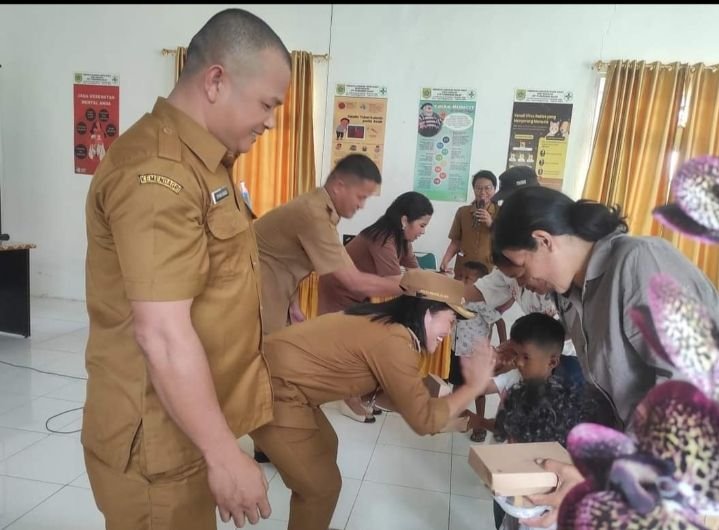 Kadis Kesehatan Pakpak Bharat Menghadiri Launching Gerakan Serentak Penanganan stunting di Medan