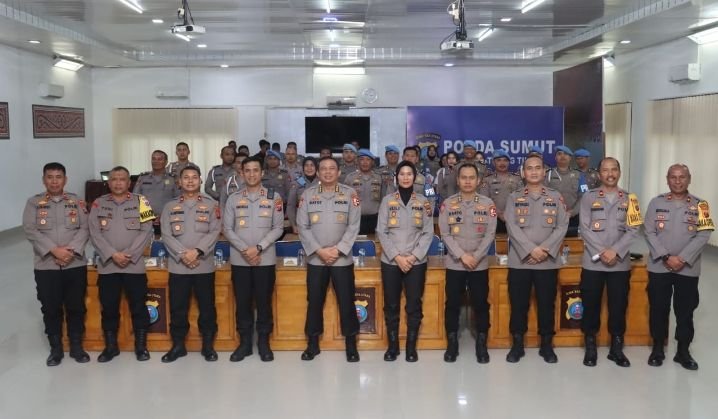 Polres Simalungun Ikuti Supervisi Div Propam Polri di Polres Tebing Tinggi