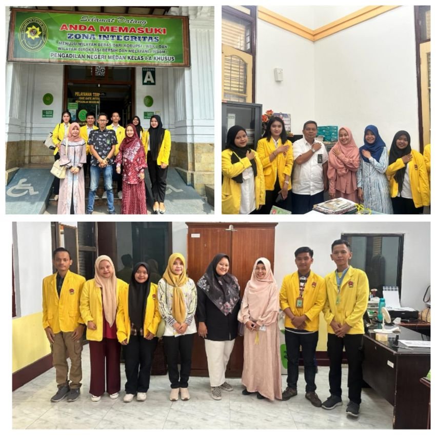 Mahasiswa Prodi Ilmu Hukum UNPAB Jalani Magang MBKM di Pengadilan Negeri Medan