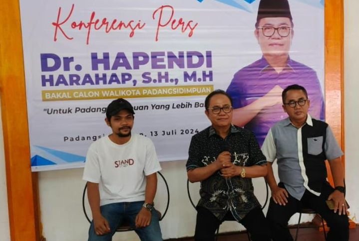 Dr. Hapendi Harahap Muncul dengan Dukungan Enam Partai Politik