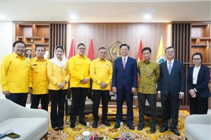 Sekjen Partai Golkar Terima Kunjungan Kehormatan CER H.E. Mr. Truong Quang Hoai Nam, Diundang HUT ke 60 Partai Golkar