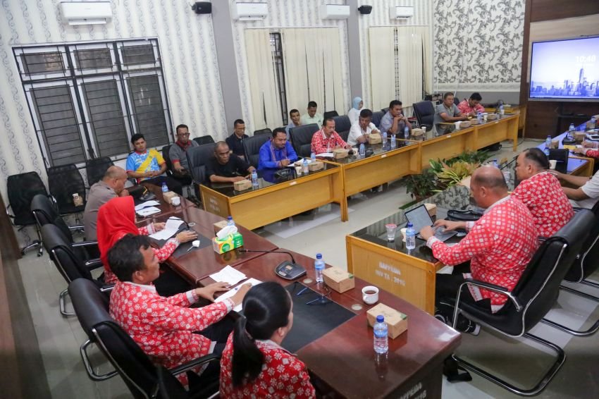 Wali Kota hadiri Rapat Persiapan PON XXI Aceh-Sumut Tahun 2024