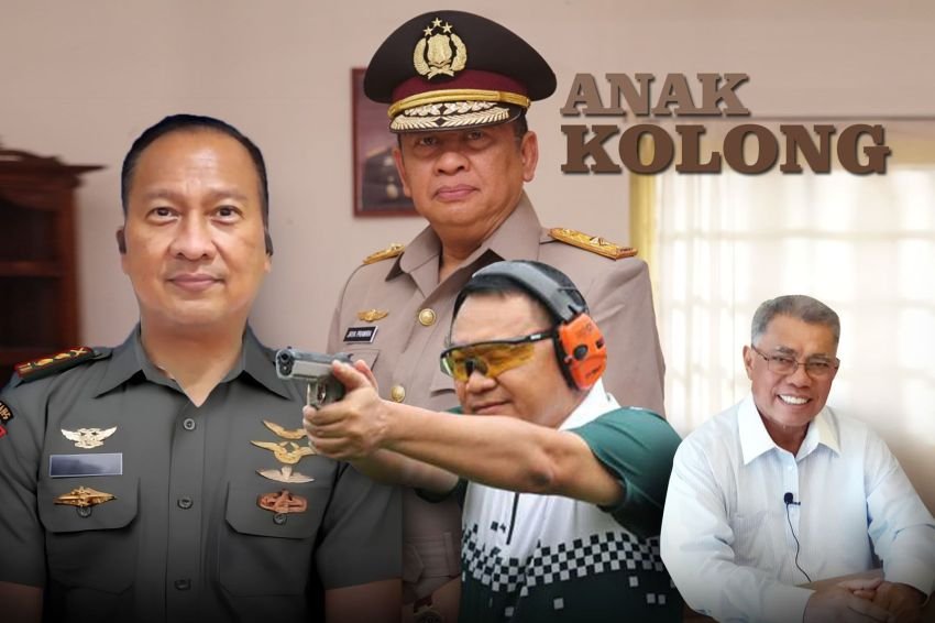 Ketua MPR RI Bamsoet, Pontjo Sutowo, Jenderal Dudung  dan Menperin Agus Gumiwang Main Film 'Anak Kolong'