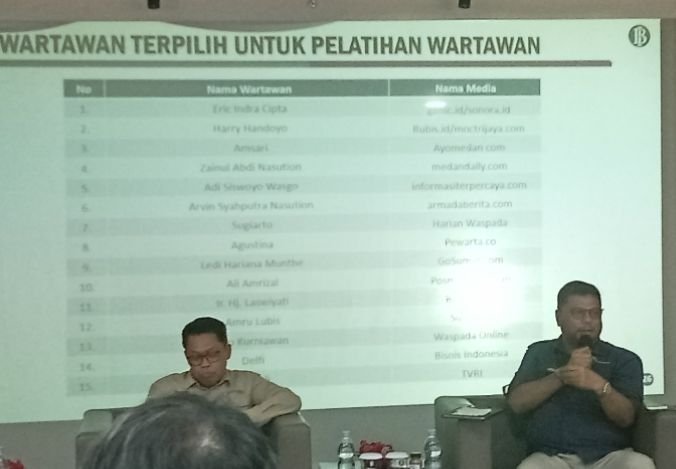 Wartawan Sumut24 Terpilih 15 Terbaik dari 75 Media Ikuti Pelatihan Wartawan Bank Indonesia ke Jakarta