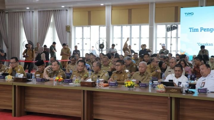 Bupati Asahan Ikuti Launching Gerakan Penanganan Inflasi Serentak se-Sumut