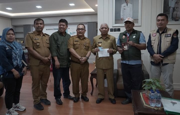 Pantarlih TPS III Kelurahan Mekar Baru Coklit Bupati Asahan dan Keluarga
