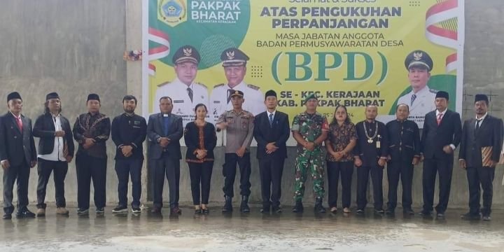 28 Orang Anggota BPD Se Kecamatan Tinada Dikukuhkan Oleh Camat