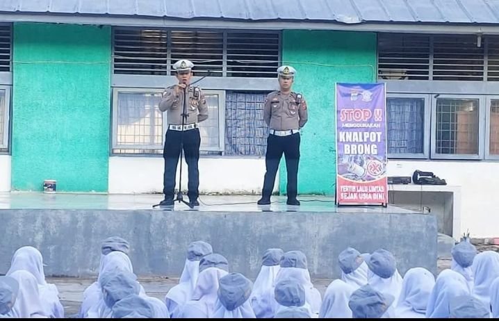 Satlantas Polres Asahan Sosialisasi Tertib Lalu lintas