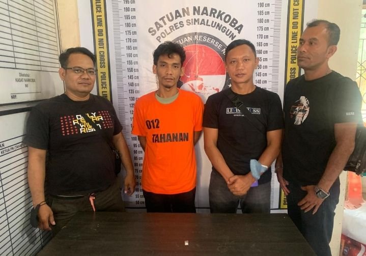 Polres Simalungun Tangkap Pengedar Narkoba dalam Operasi Grebek Kampung Narkoba