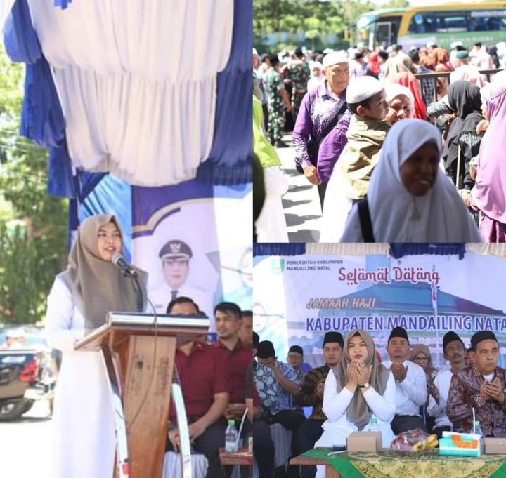 Wabup Atika Nasution bersama masyarakat Sambut dengan Rasa Syukur